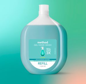 gel hand wash refill – waterfall. 34 fl oz