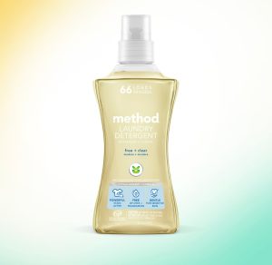 laundry detergent – free + clear. 53.5 fl oz