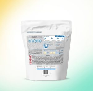 laundry detergent packs – free + clear. 42 ct