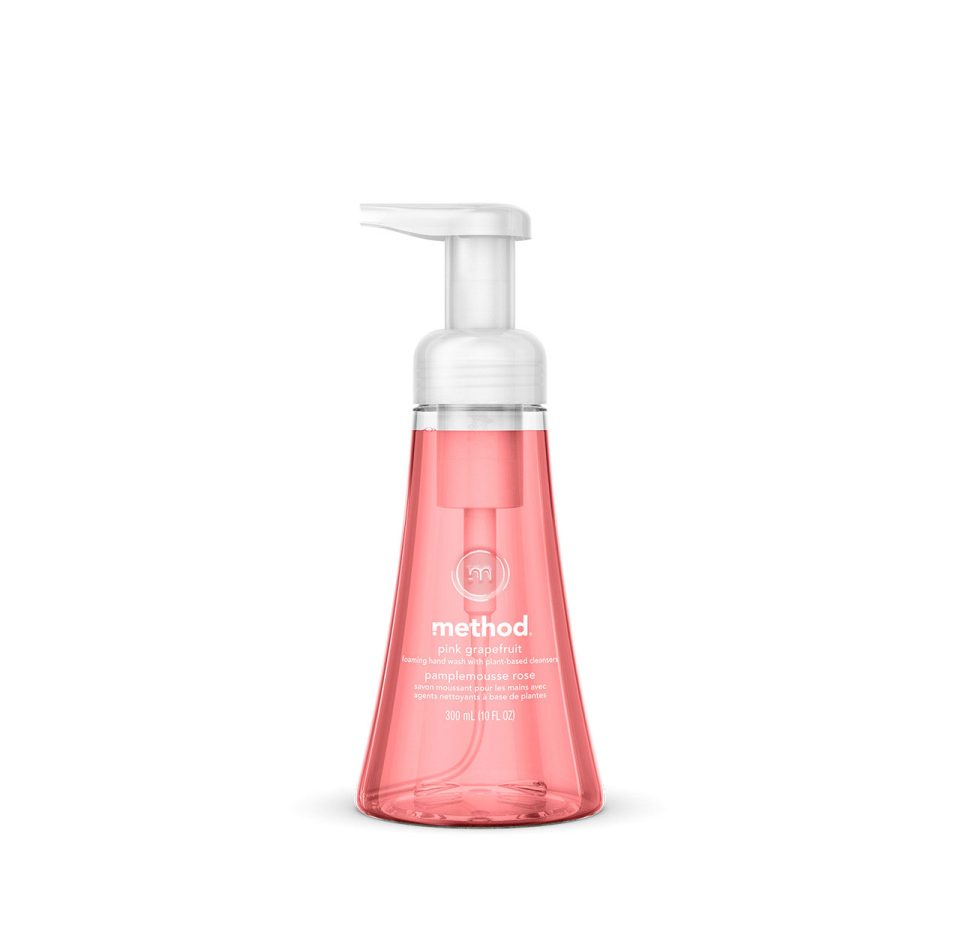 foaming hand wash - pink grapefruit. 10 fl oz